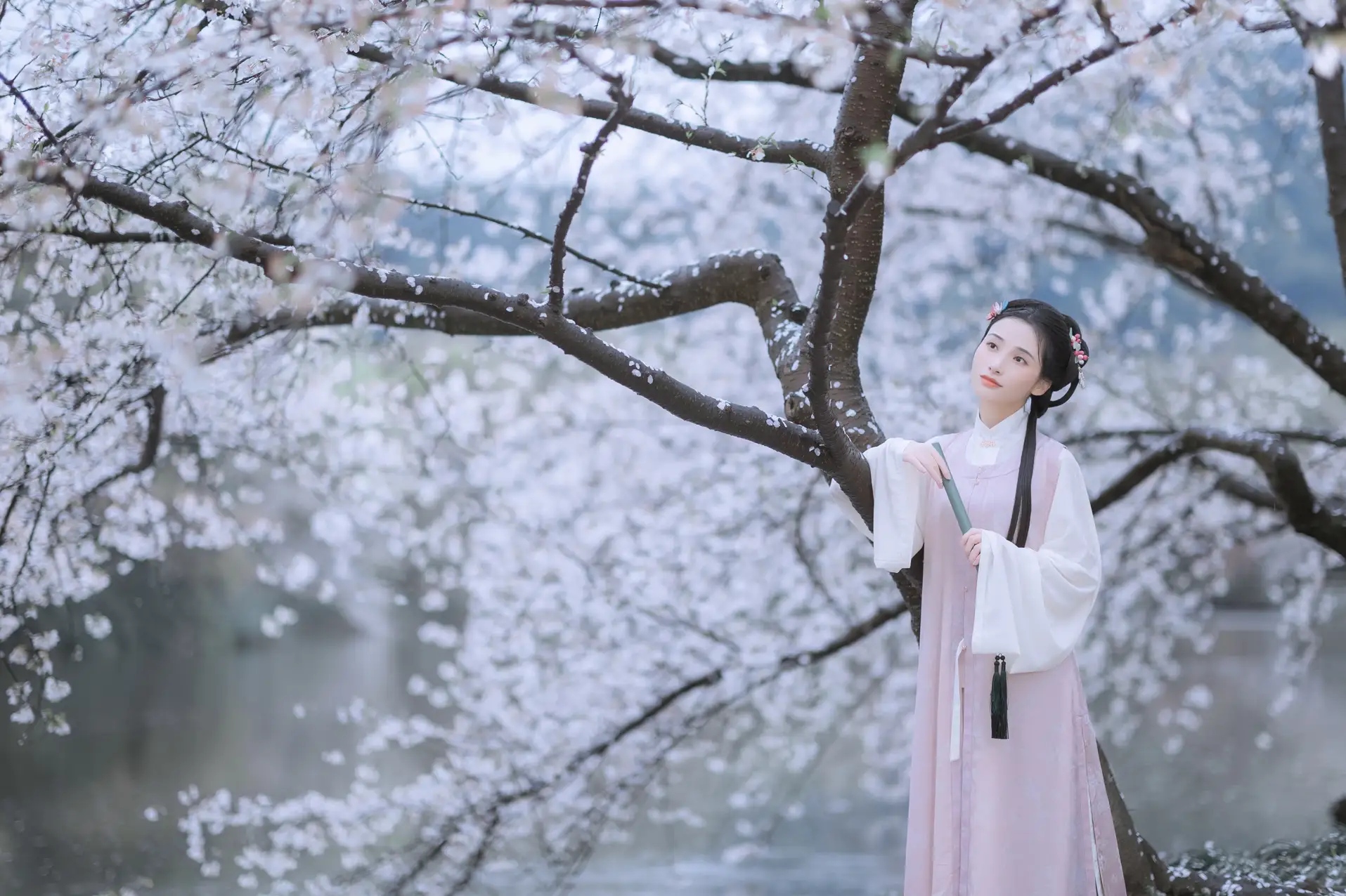 [艺图语] 2022.05.25 Vol.0984 – 雨樱花 眸小妖#[46P]-2
