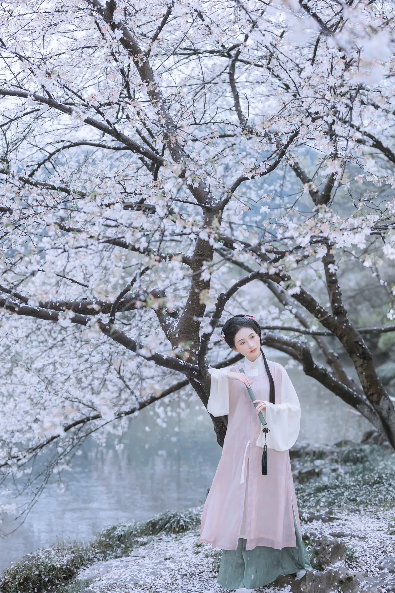 [艺图语] 2022.05.25 Vol.0984 – 雨樱花 眸小妖#[46P]-3