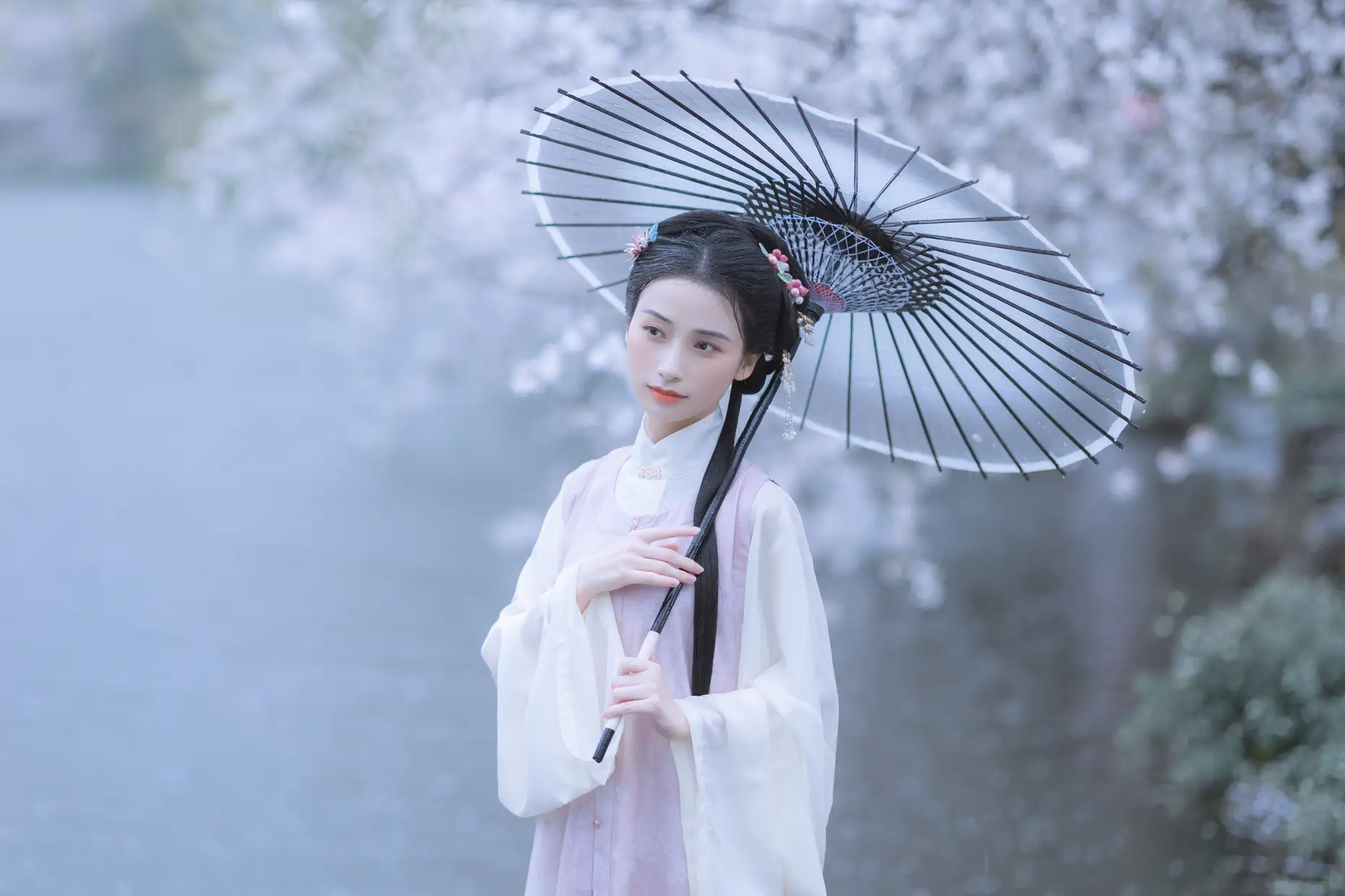 [艺图语] 2022.05.25 Vol.0984 – 雨樱花 眸小妖#[46P]-10