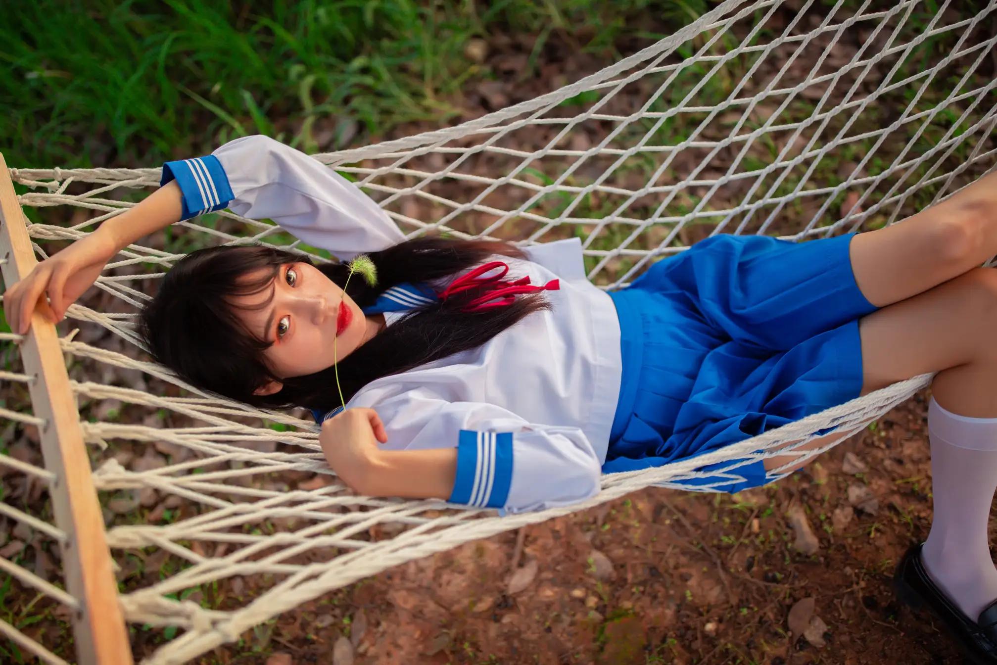 [艺图语] 2022.02.02 Vol.741 – JK少女 一只橙子#[48P]-13