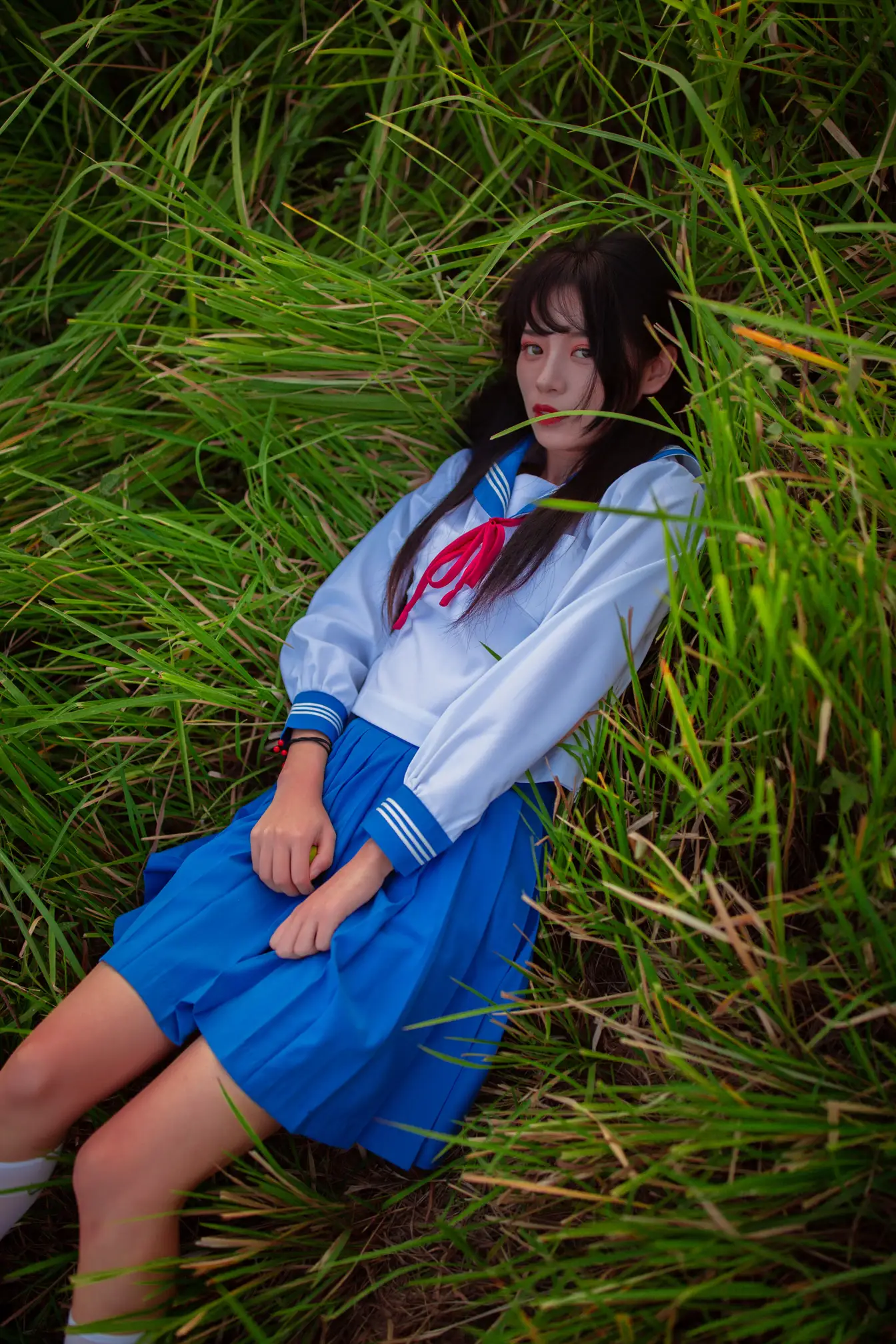 [艺图语] 2022.02.02 Vol.741 – JK少女 一只橙子#[48P]-14