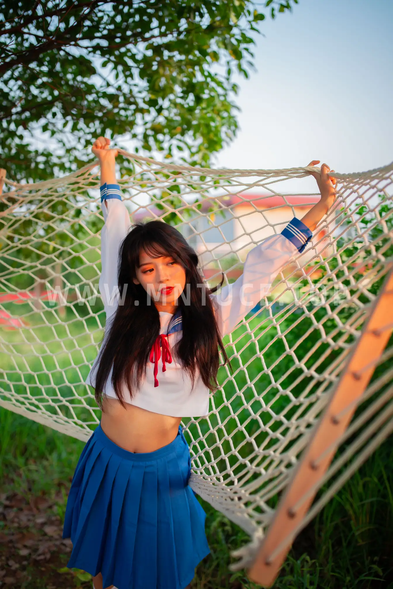 [艺图语] 2022.02.02 Vol.741 – JK少女 一只橙子#[48P]-2
