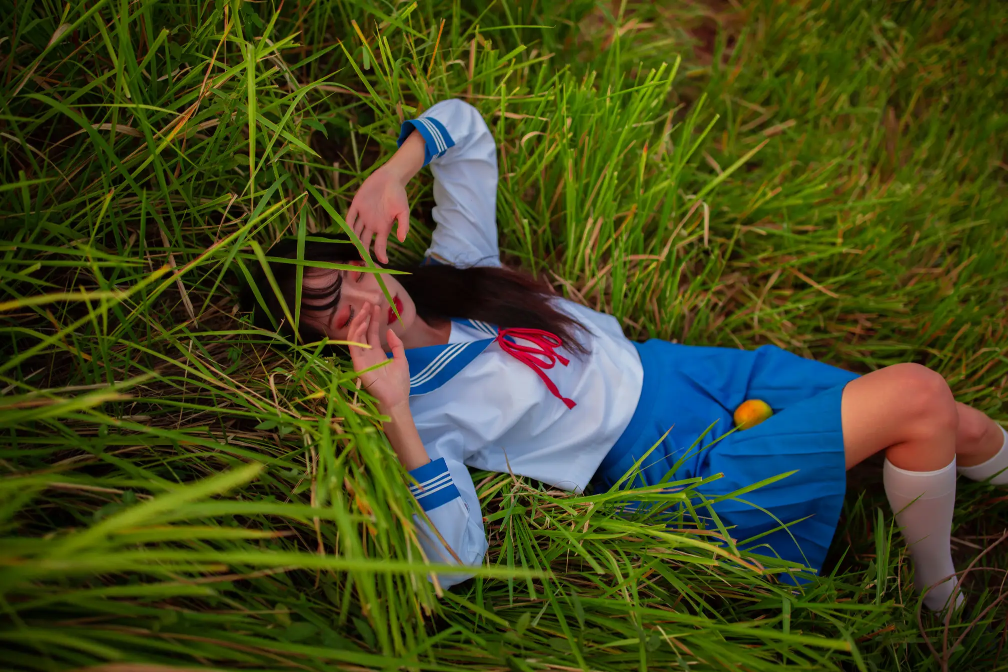 [艺图语] 2022.02.02 Vol.741 – JK少女 一只橙子#[48P]-7
