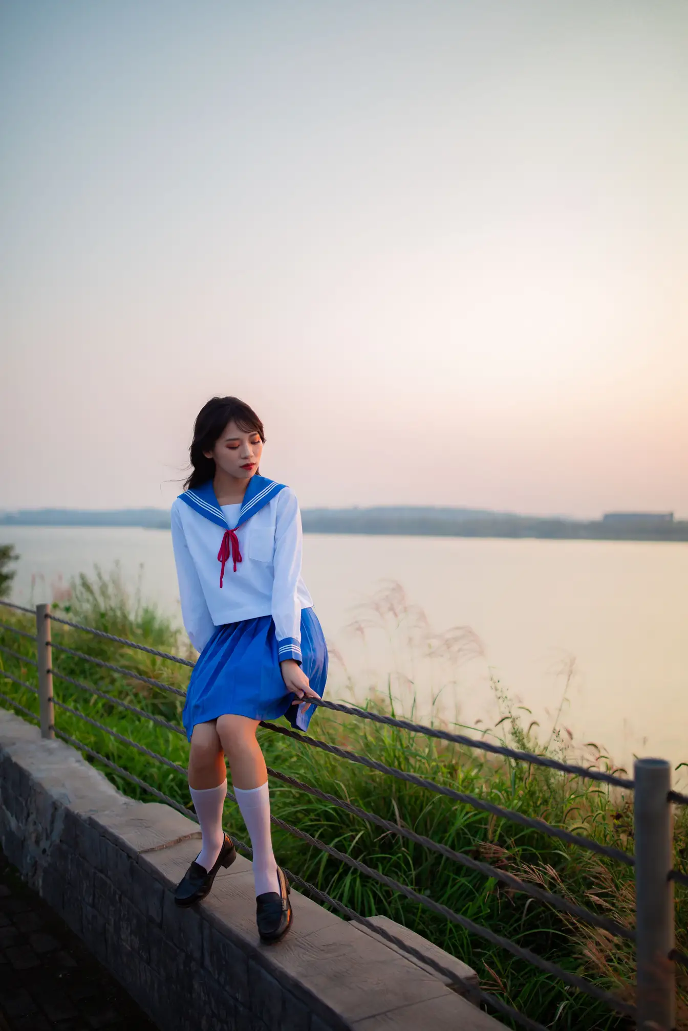 [艺图语] 2022.02.02 Vol.741 – JK少女 一只橙子#[48P]-12