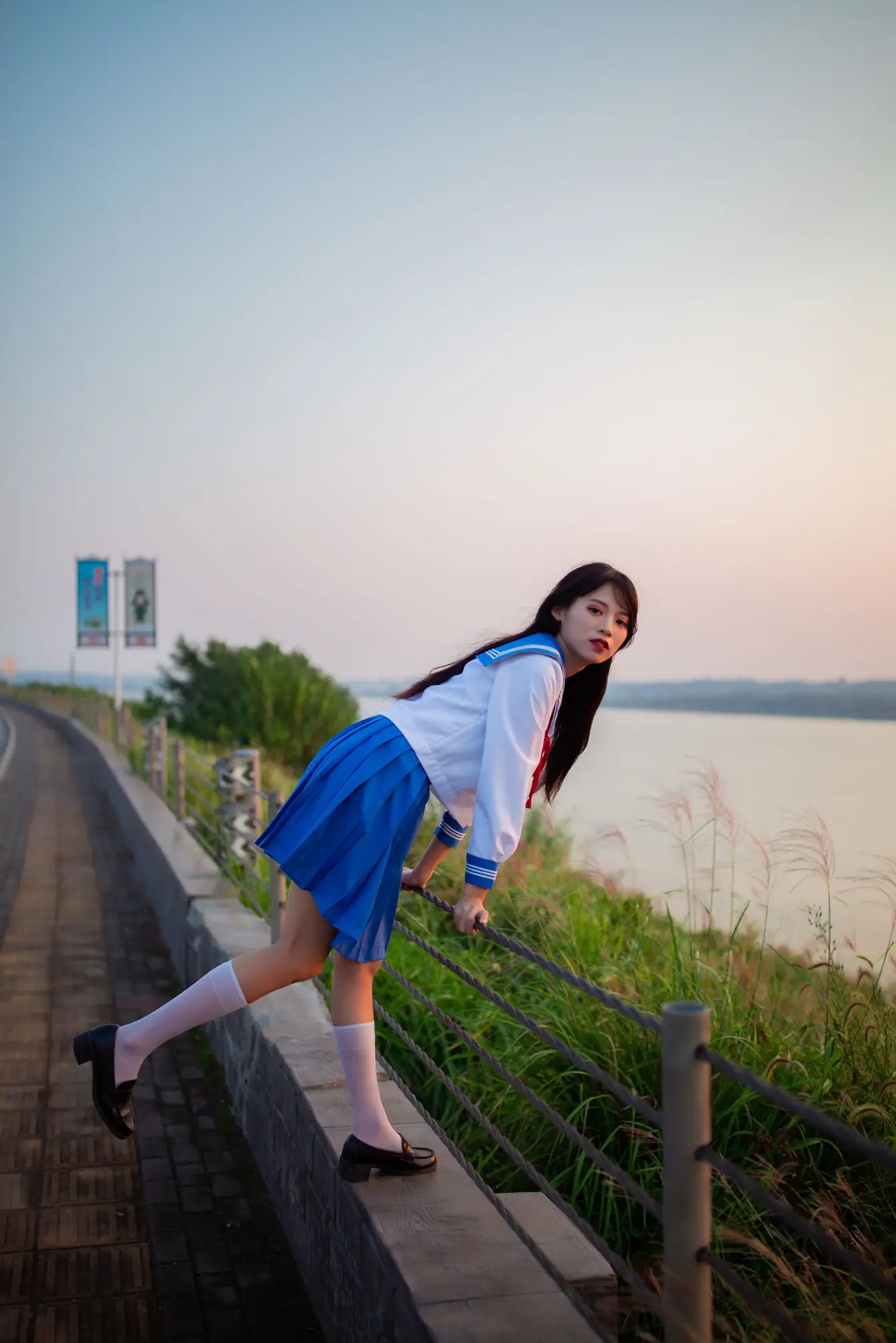 [艺图语] 2022.02.02 Vol.741 – JK少女 一只橙子#[48P]-13