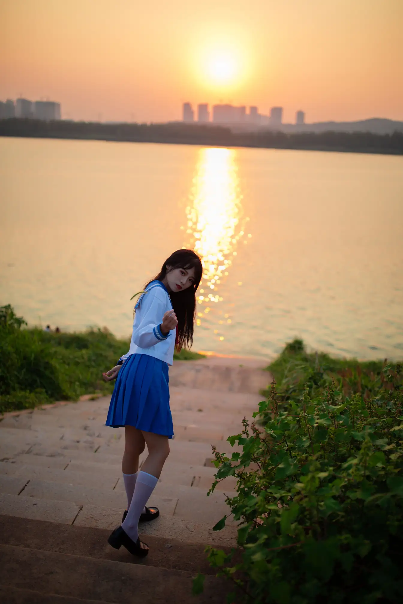 [艺图语] 2022.02.02 Vol.741 – JK少女 一只橙子#[48P]-15