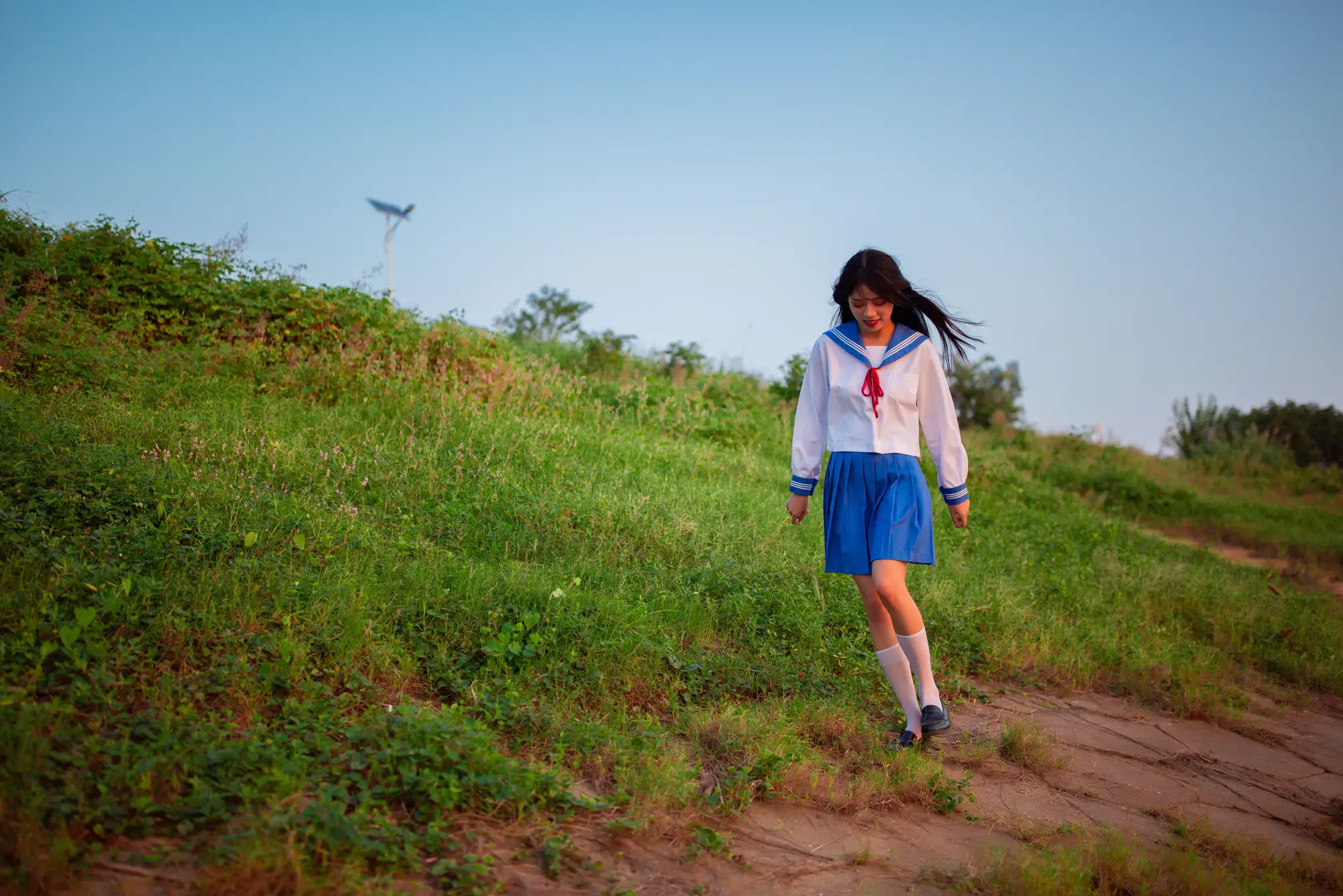 [艺图语] 2022.02.02 Vol.741 – JK少女 一只橙子#[48P]-17