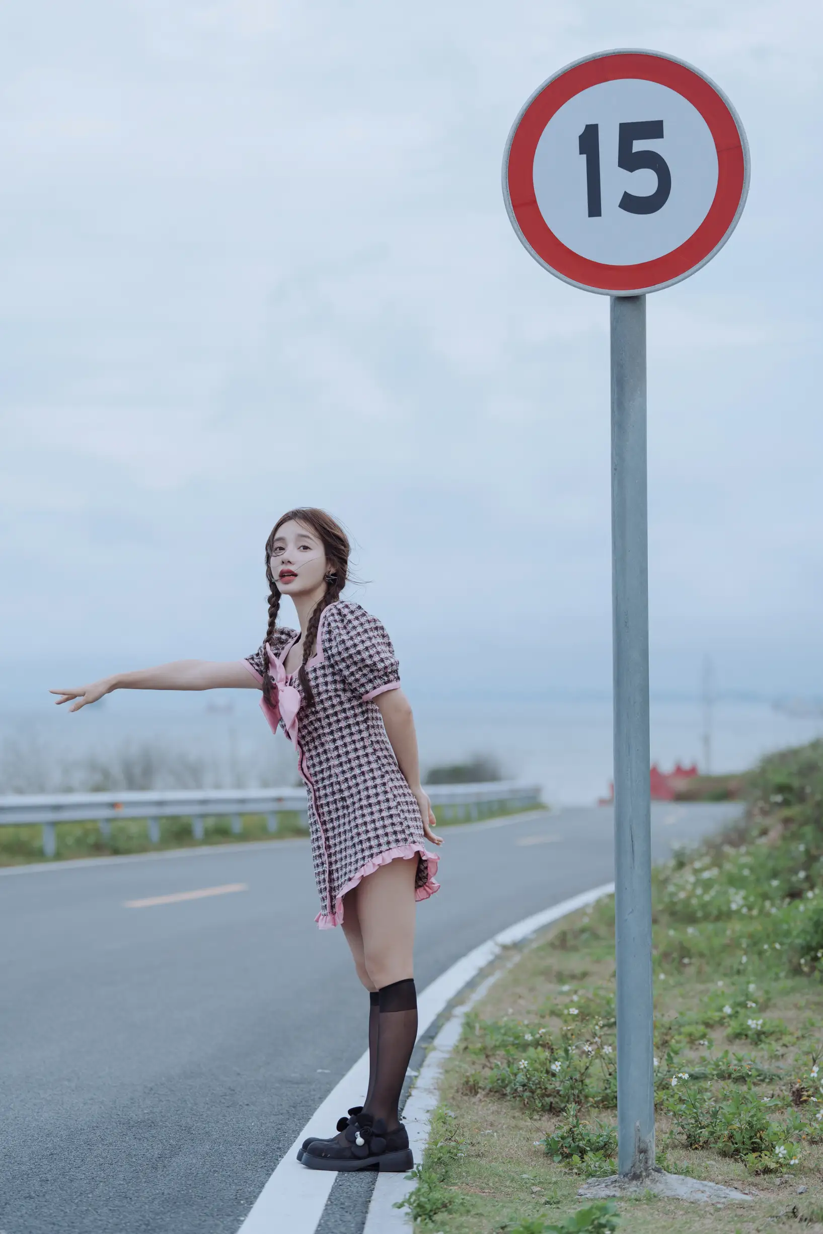 [艺图语] 2022.08.08 Vol.1658 – 最美环岛公路 姝雯同学#[40P]-5