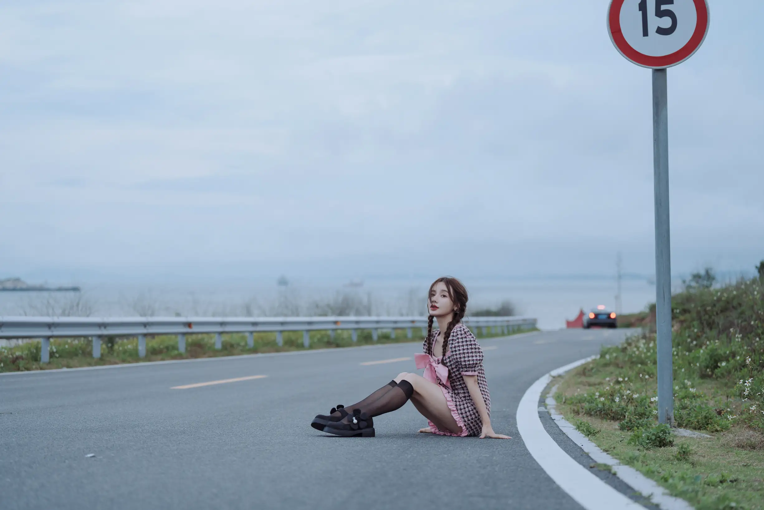 [艺图语] 2022.08.08 Vol.1658 – 最美环岛公路 姝雯同学#[40P]-9