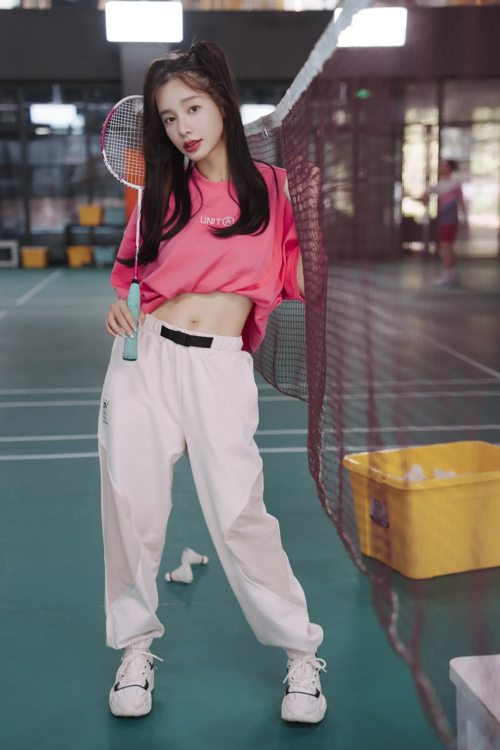 [艺图语] 2022.09.09 Vol.1909 – 万物皆可拍，羽毛球馆运动写真 姝雯同学#[63P]-7
