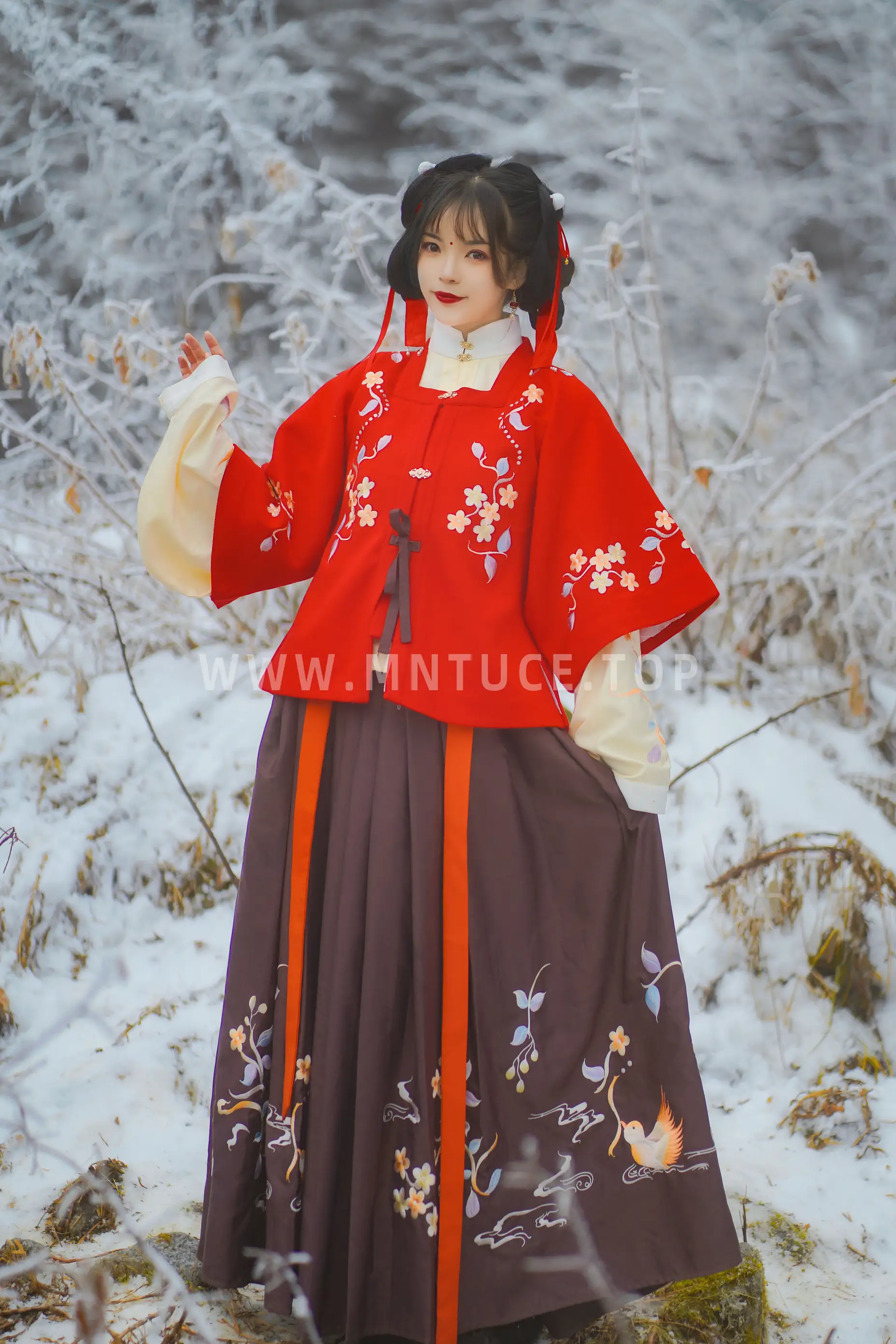 [艺图语] 2021.09.04 Vol.253 – 雪中少女 赵瑞洁_EZ#[22P]-8