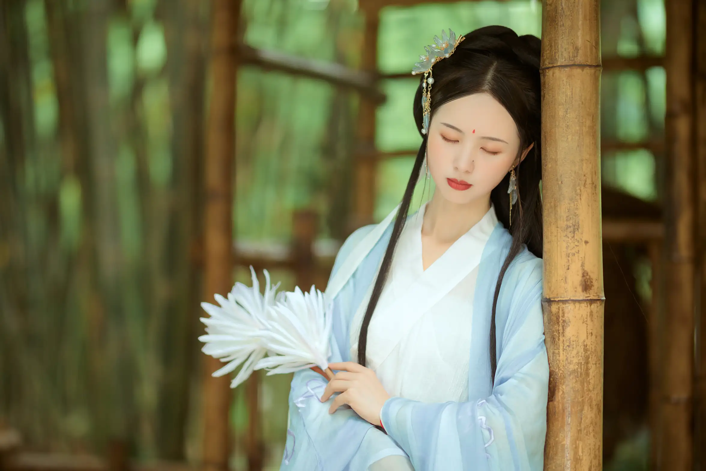 [艺图语] 2021.09.02 Vol.225 – 偷得浮生半日闲 倩倩#[21P]-2
