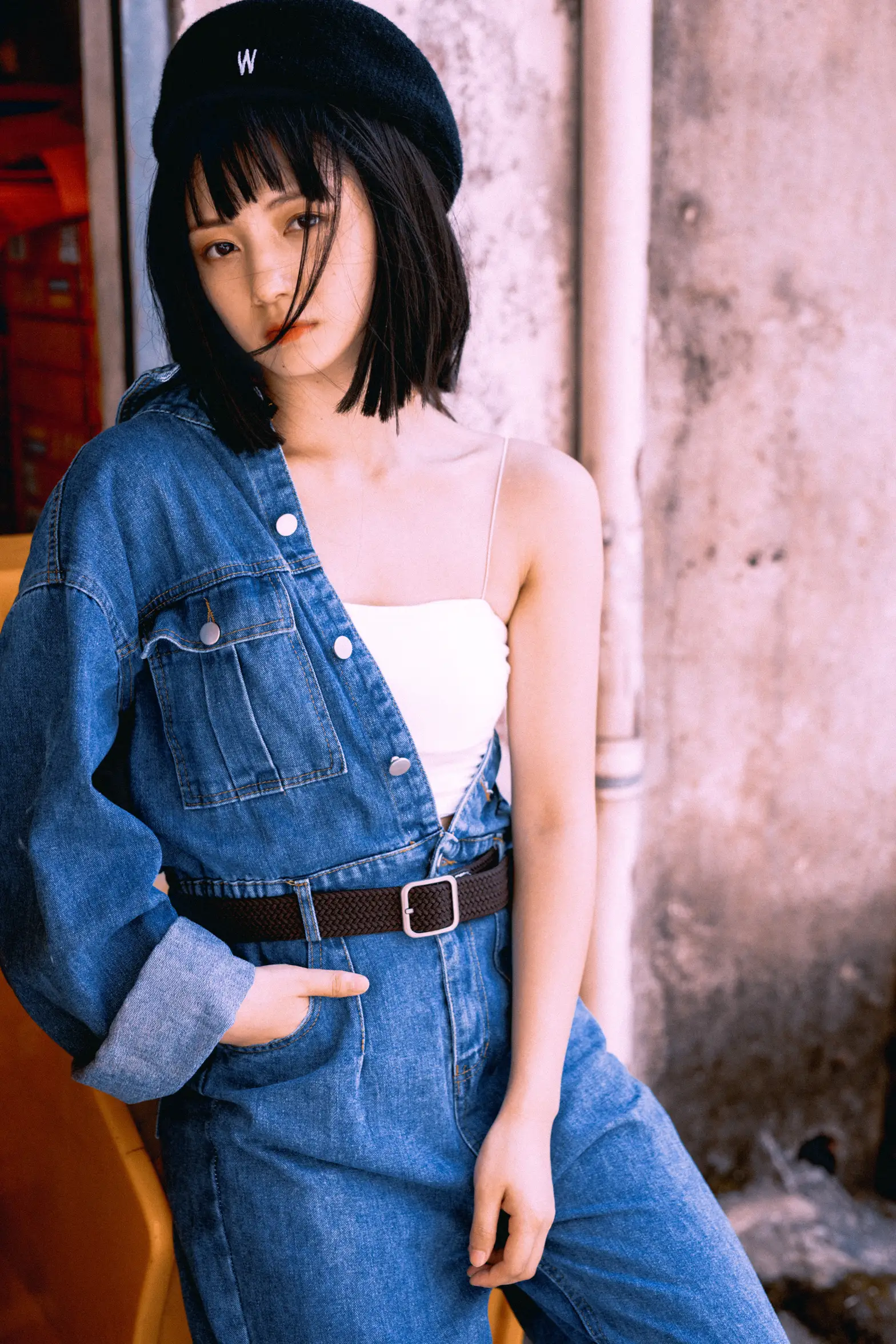 [艺图语] 2021.11.23 Vol.466 – 牛仔街头 黎美汐#[47P]-5