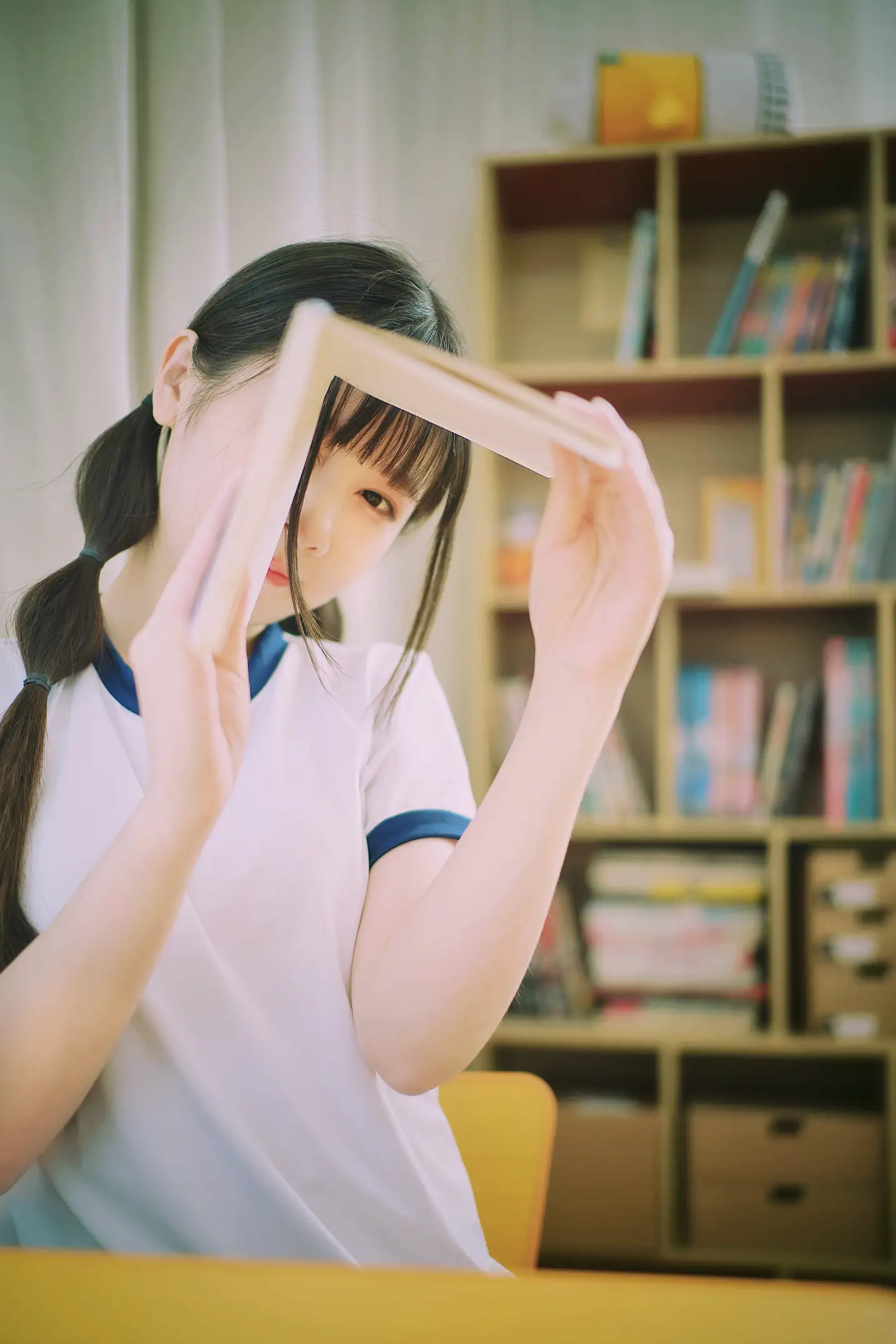 [艺图语] 2022.06.17 Vol.1205 – 青春教室 萌萌#[24P]-2