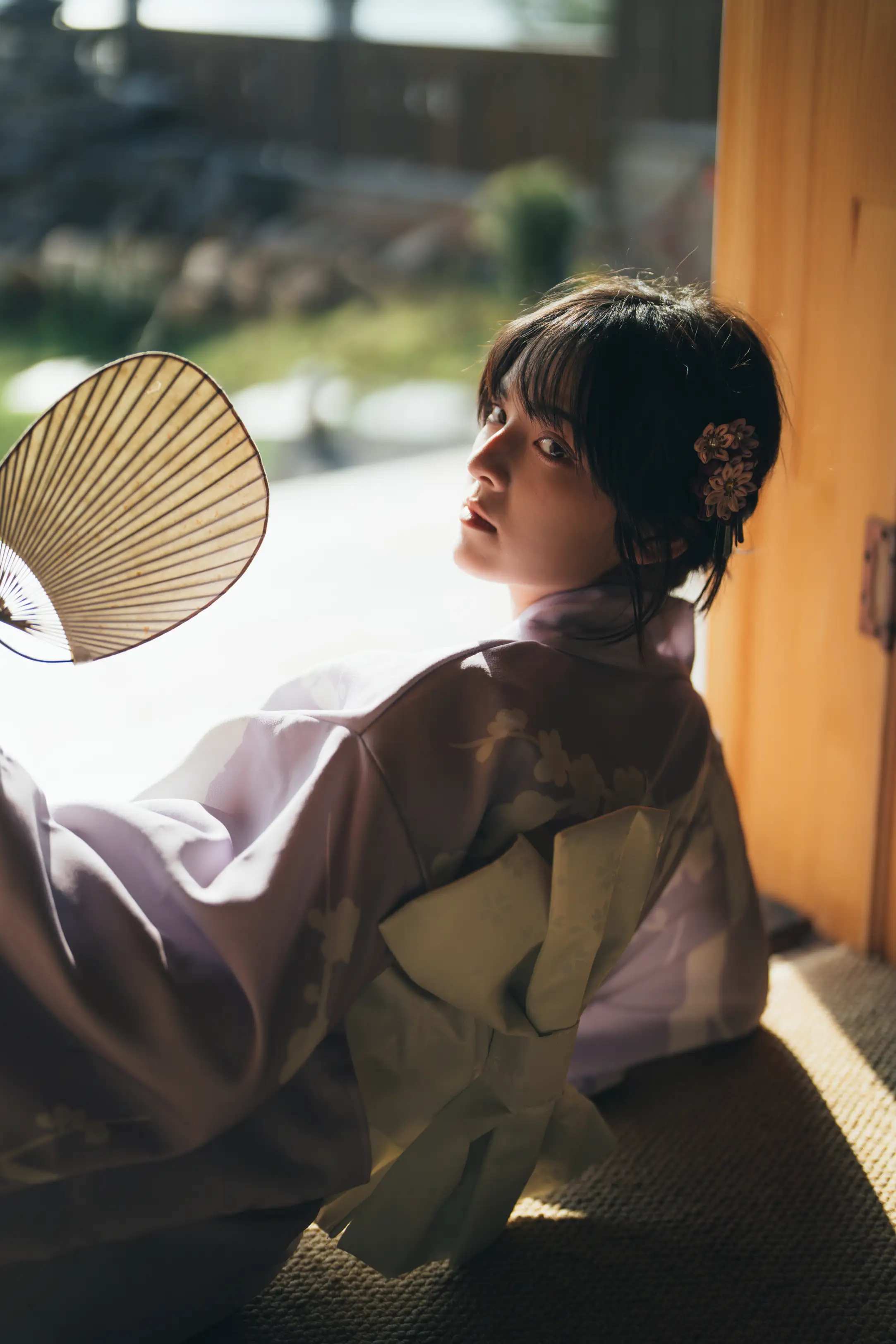 [艺图语] 2022.02.09 Vol.772 – 和风物语，日式庭院里的少女写真 dudu#[56P]-2