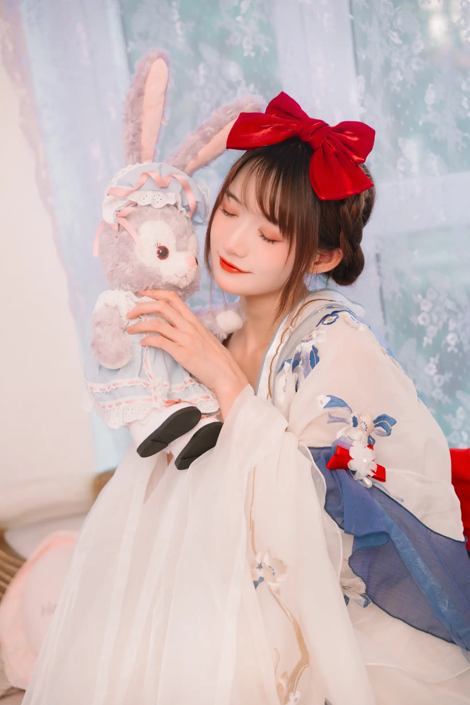 [艺图语] 2022.09.04 Vol.1864 – 白雪华梦 兔子Zzz不吃胡萝卜#[23P]-1