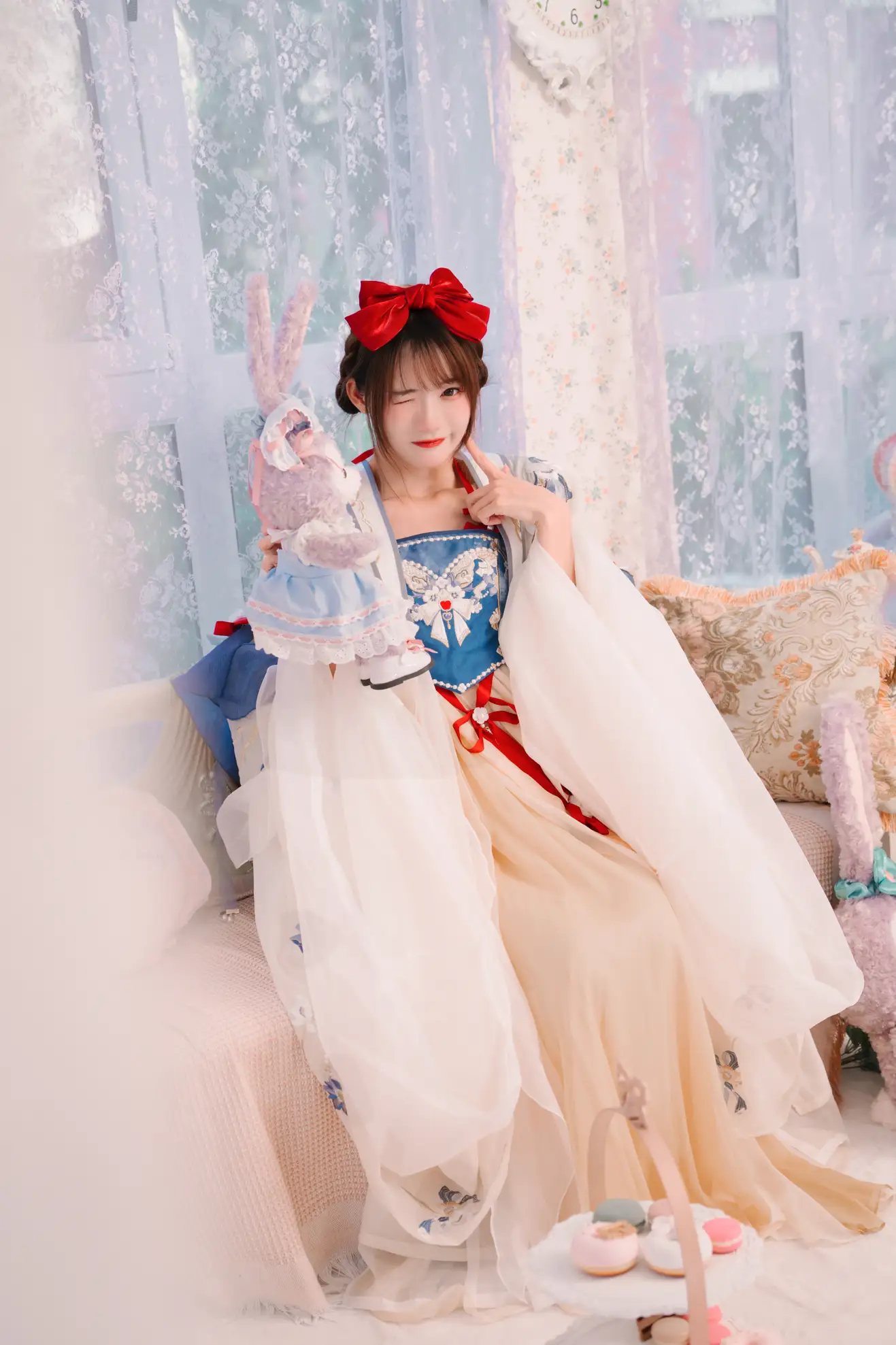 [艺图语] 2022.09.04 Vol.1864 – 白雪华梦 兔子Zzz不吃胡萝卜#[23P]-8