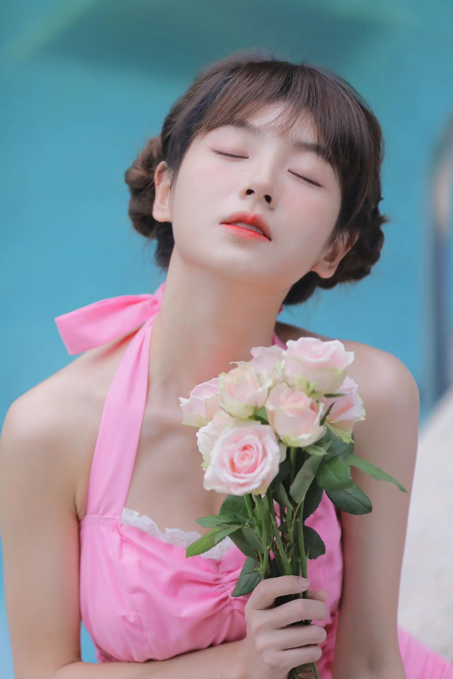 [YITUYU] 2022.11.21 Vol.2488 Pink overalls#[32P]-1